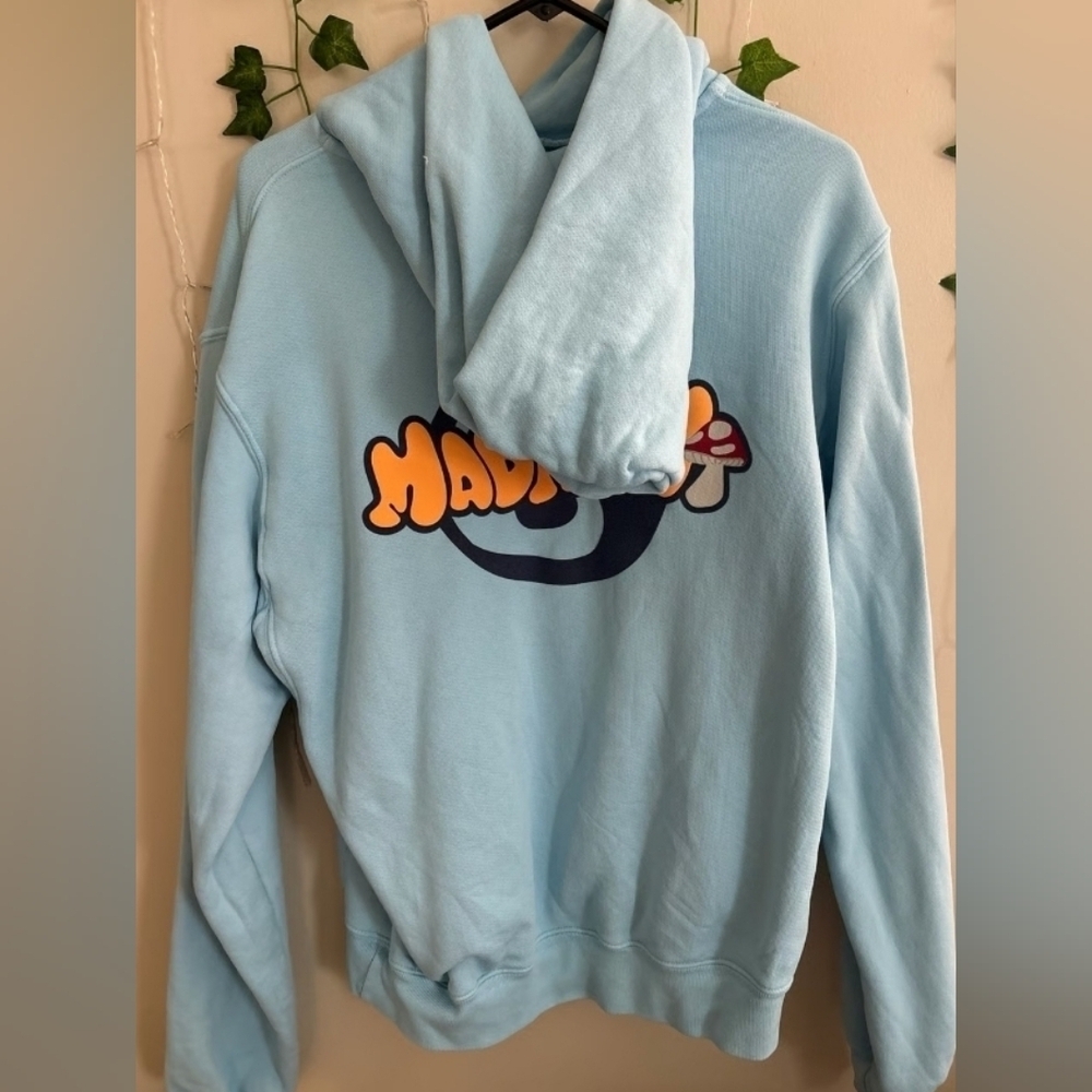 Madhappy Sky Blue Hoodie - Picture 2 of 3